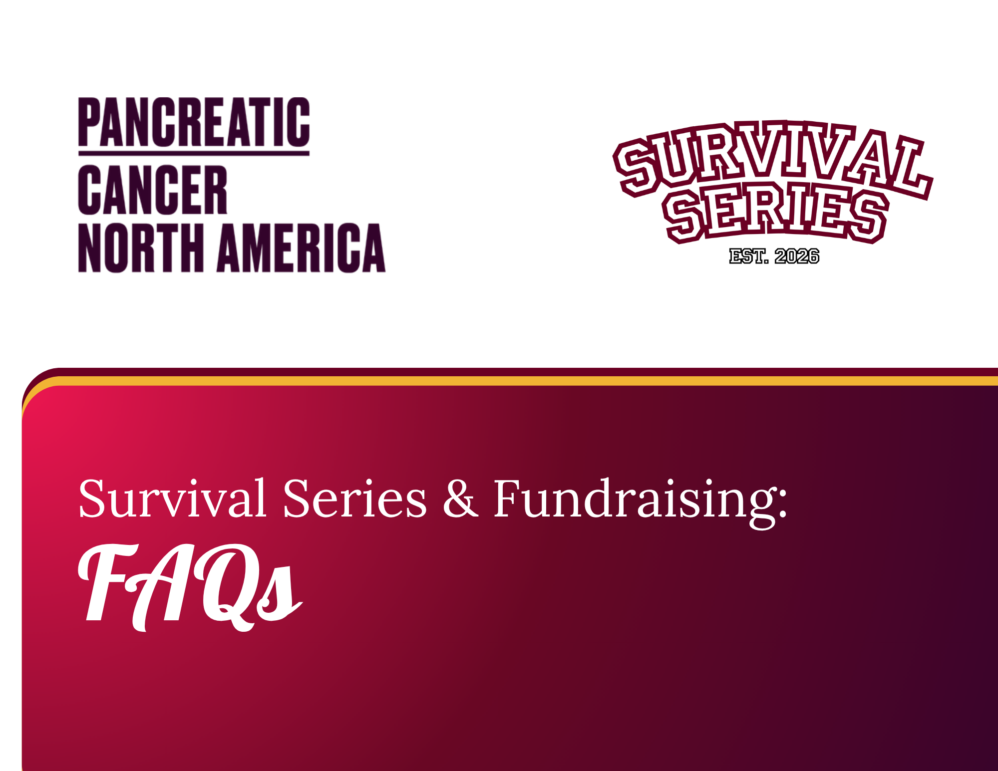 Survival Series FAQ