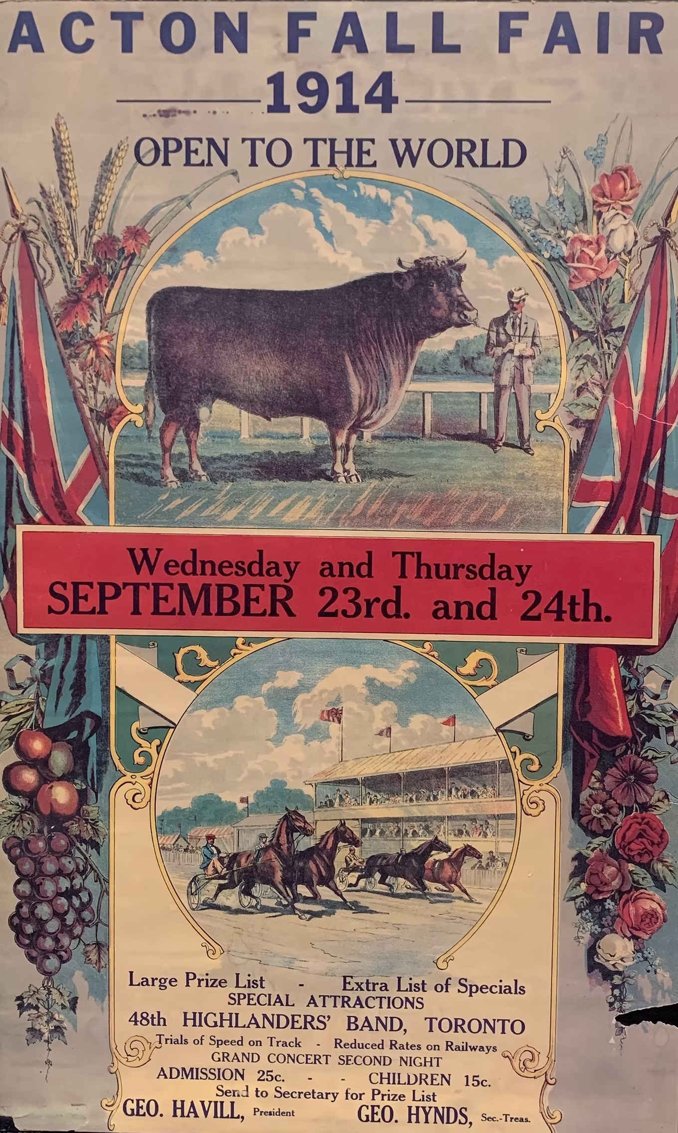 Acton Fall Fair 1914