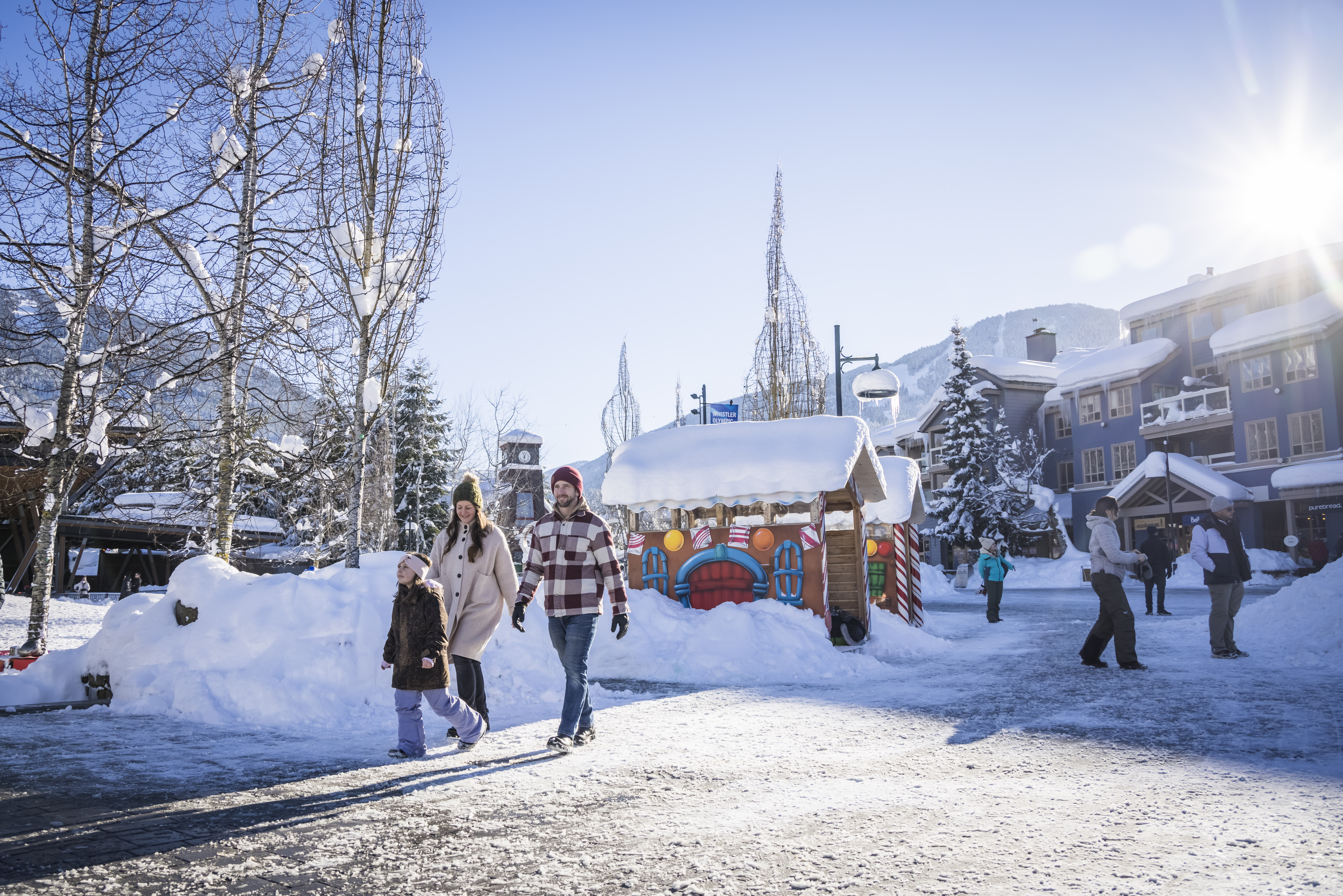 Whistler winter village